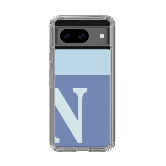 Slim Protection Case［ Original - initial two tone - N blue ］