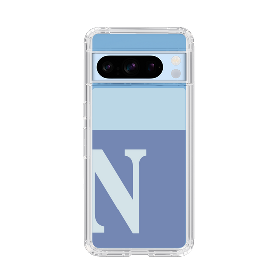 Slim Protection Case［ Original - initial two tone - N blue ］