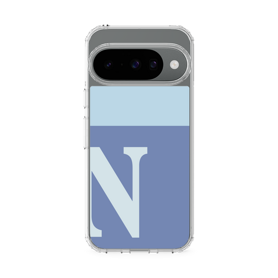 Slim Protection Case［ Original - initial two tone - N blue ］