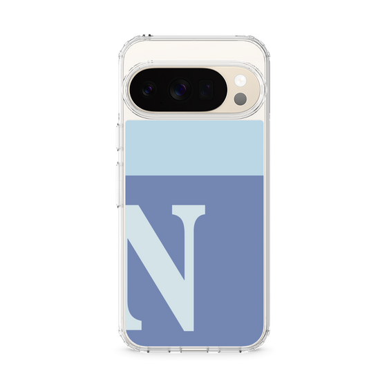 Slim Protection Case［ Original - initial two tone - N blue ］