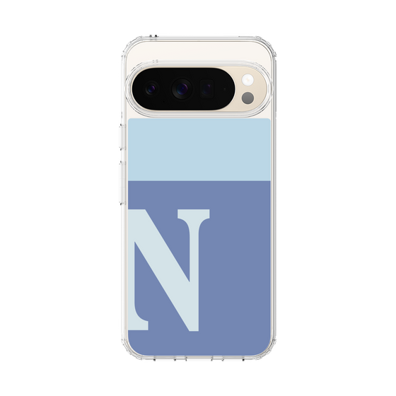 Slim Protection Case［ Original - initial two tone - N blue ］