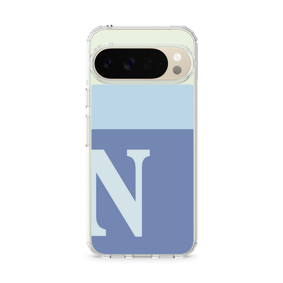 Slim Protection Case［ Original - initial two tone - N blue ］