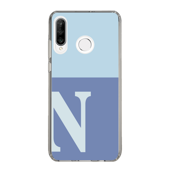Slim Protection Case［ Original - initial two tone - N blue ］