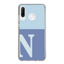 Slim Protection Case［ Original - initial two tone - N blue ］