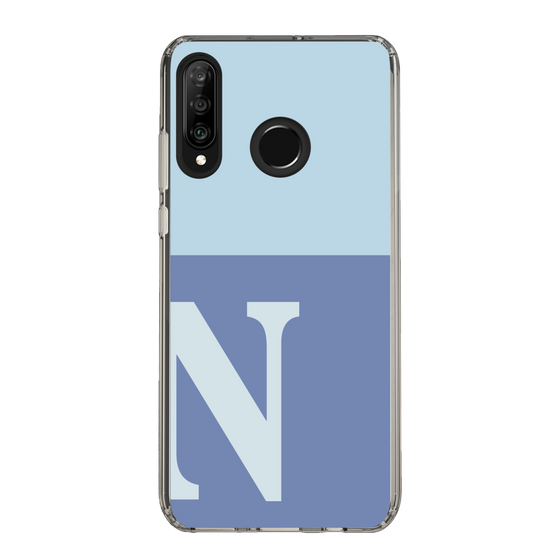 Slim Protection Case［ Original - initial two tone - N blue ］