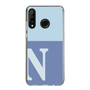 Slim Protection Case［ Original - initial two tone - N blue ］