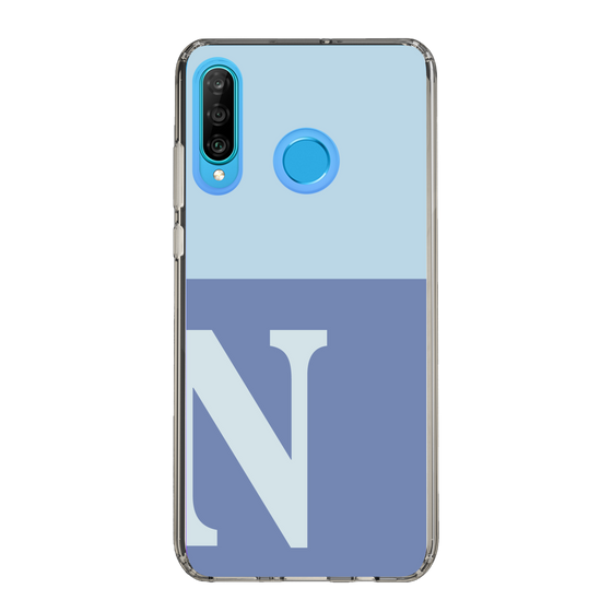 Slim Protection Case［ Original - initial two tone - N blue ］