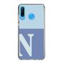 Slim Protection Case［ Original - initial two tone - N blue ］