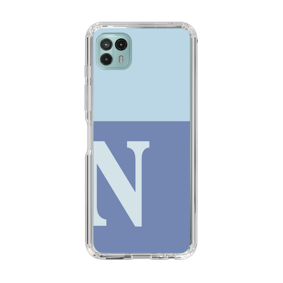 Slim Protection Case［ Original - initial two tone - N blue ］