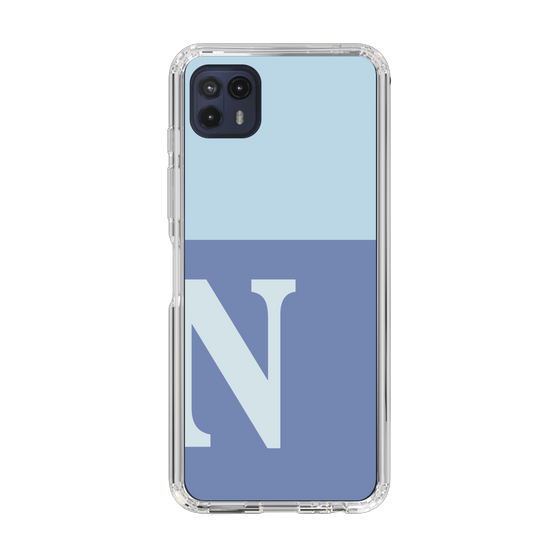 Slim Protection Case［ Original - initial two tone - N blue ］