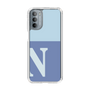 Slim Protection Case［ Original - initial two tone - N blue ］