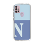 Slim Protection Case［ Original - initial two tone - N blue ］