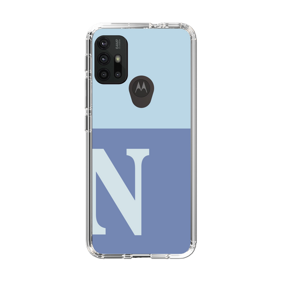 Slim Protection Case［ Original - initial two tone - N blue ］