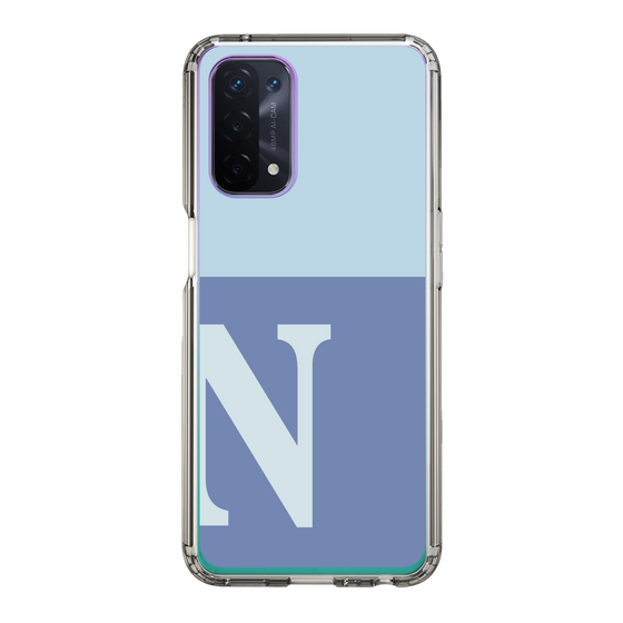 Slim Protection Case［ Original - initial two tone - N blue ］
