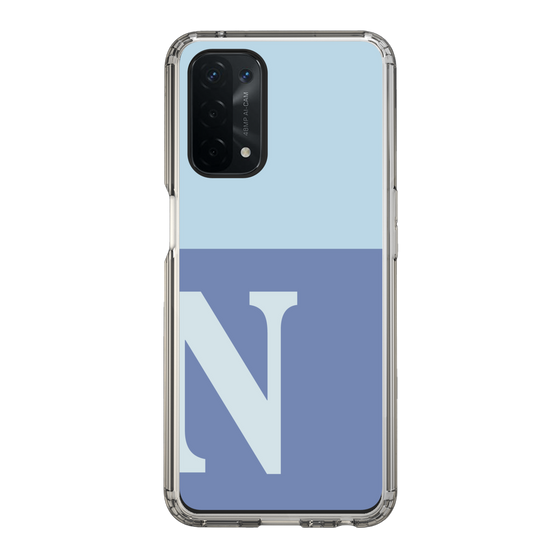 Slim Protection Case［ Original - initial two tone - N blue ］
