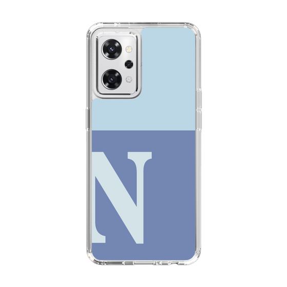 Slim Protection Case［ オリジナル - initial two tone - N blue ］