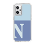 Slim Protection Case［ オリジナル - initial two tone - N blue ］