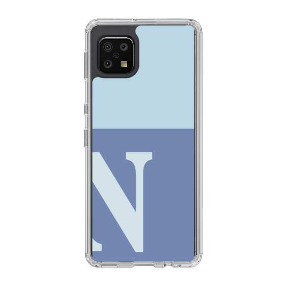Slim Protection Case［ Original - initial two tone - N blue ］