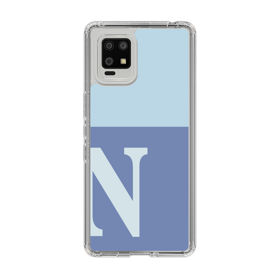 Slim Protection Case［ Original - initial two tone - N blue ］