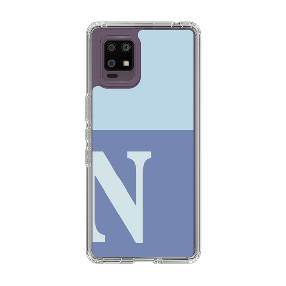 Slim Protection Case［ Original - initial two tone - N blue ］