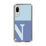 Slim Protection Case［ Original - initial two tone - N blue ］