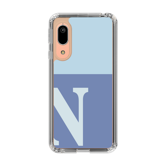 Slim Protection Case［ Original - initial two tone - N blue ］