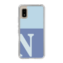 Slim Protection Case［ Original - initial two tone - N blue ］