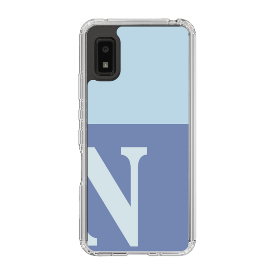 Slim Protection Case［ Original - initial two tone - N blue ］