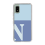 Slim Protection Case［ Original - initial two tone - N blue ］