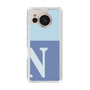 Slim Protection Case［ Original - initial two tone - N blue ］