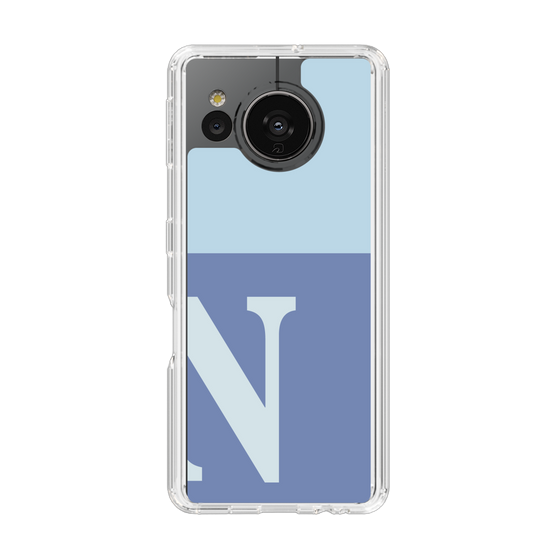 Slim Protection Case［ Original - initial two tone - N blue ］