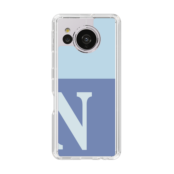 Slim Protection Case［ Original - initial two tone - N blue ］
