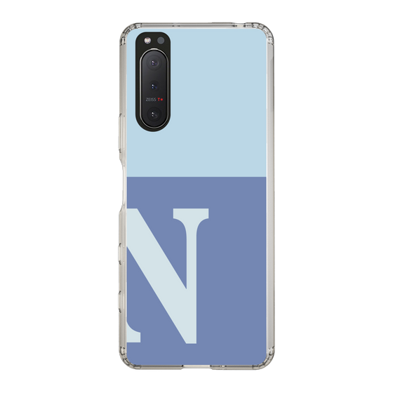 Slim Protection Case［ Original - initial two tone - N blue ］