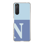 Slim Protection Case［ Original - initial two tone - N blue ］