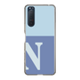 Slim Protection Case［ Original - initial two tone - N blue ］