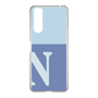 Slim Protection Case［ Original - initial two tone - N blue ］