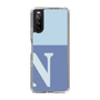 Slim Protection Case［ Original - initial two tone - N blue ］