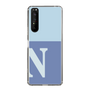 Slim Protection Case［ Original - initial two tone - N blue ］