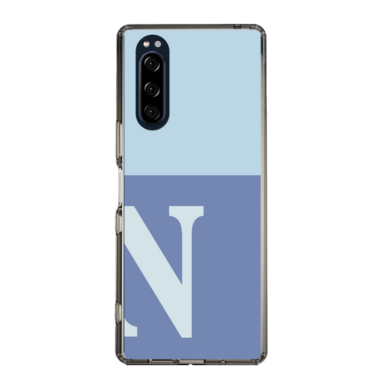 Slim Protection Case［ Original - initial two tone - N blue ］