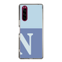 Slim Protection Case［ Original - initial two tone - N blue ］