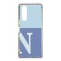 Slim Protection Case［ Original - initial two tone - N blue ］