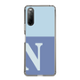 Slim Protection Case［ Original - initial two tone - N blue ］