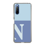 Slim Protection Case［ Original - initial two tone - N blue ］