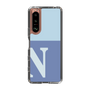 Slim Protection Case［ Original - initial two tone - N blue ］