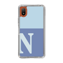 Slim Protection Case［ Original - initial two tone - N blue ］