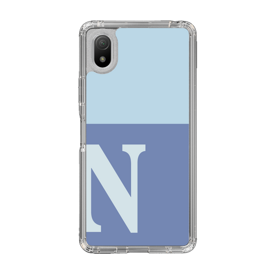 Slim Protection Case［ Original - initial two tone - N blue ］