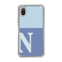 Slim Protection Case［ Original - initial two tone - N blue ］
