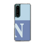 Slim Protection Case［ Original - initial two tone - N blue ］