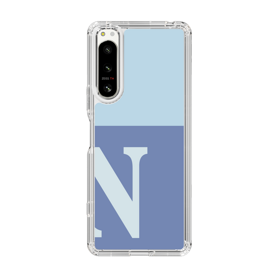 Slim Protection Case［ Original - initial two tone - N blue ］