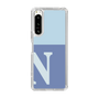 Slim Protection Case［ Original - initial two tone - N blue ］